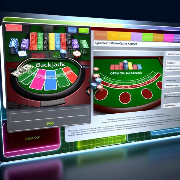 how to open online casino