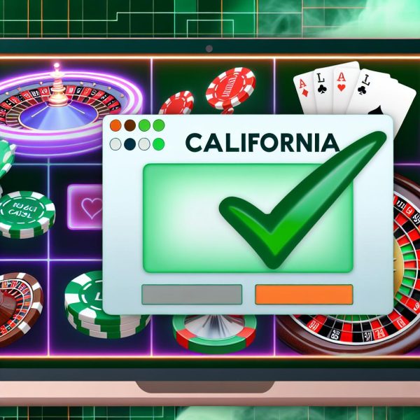 is online casino legal in california